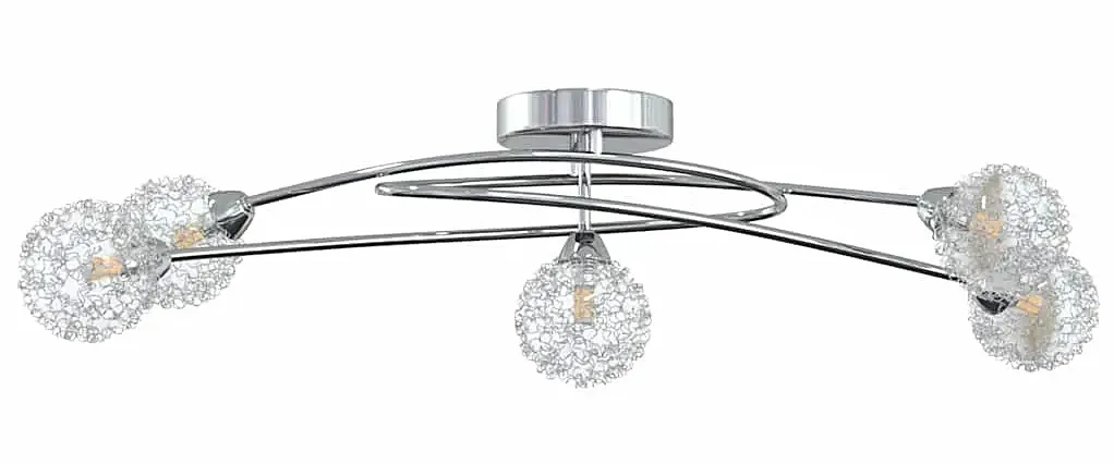 Lampa sufitowa z drucianymi kloszami E7-G10