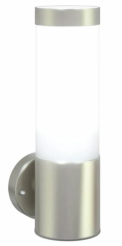 Srebrny kinkiet zewnętrzny F017-Nirado