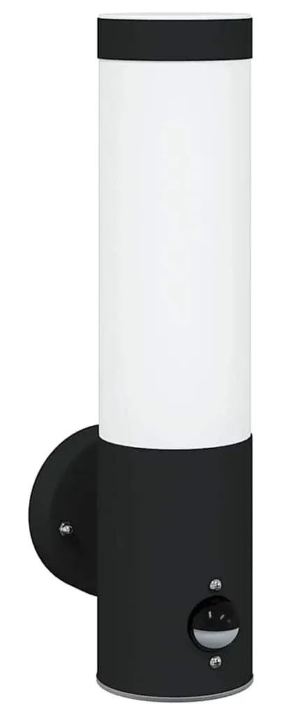 Czarny kinkiet zewnętrzny F022-Cervin