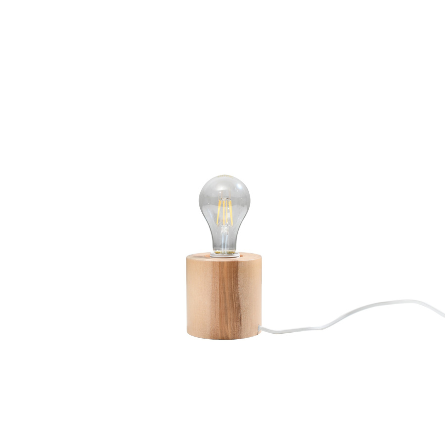 Lampa biurkowa SALGADO naturalne drewno SX-SL.0674