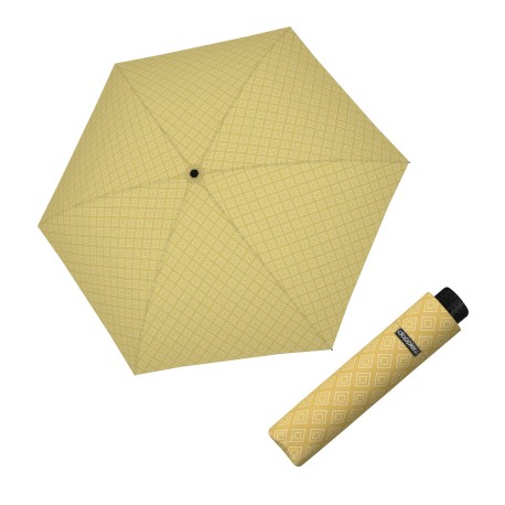 Fibre Havanna Giardino miękki pomarańczowy - składany parasol damski