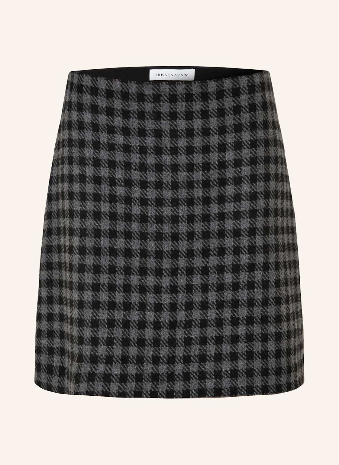 Iris Von Arnim Spódnica Z Kaszmiru Nilia schwarz