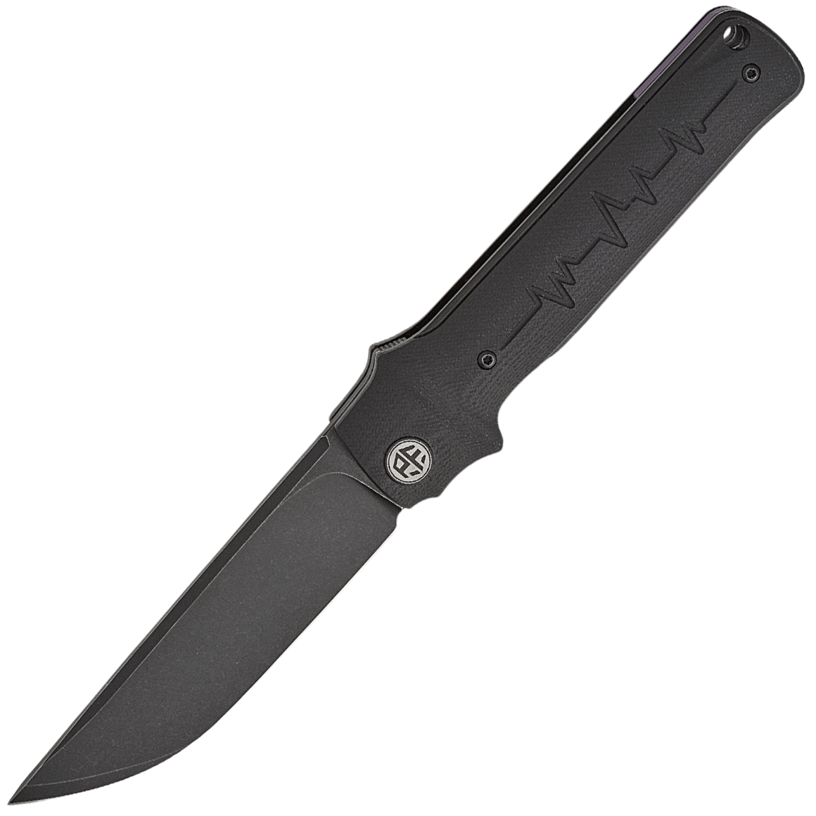 Petrified Fish PFB04 Tena Black Stonewashed D2 Black G10 PFB04DDW