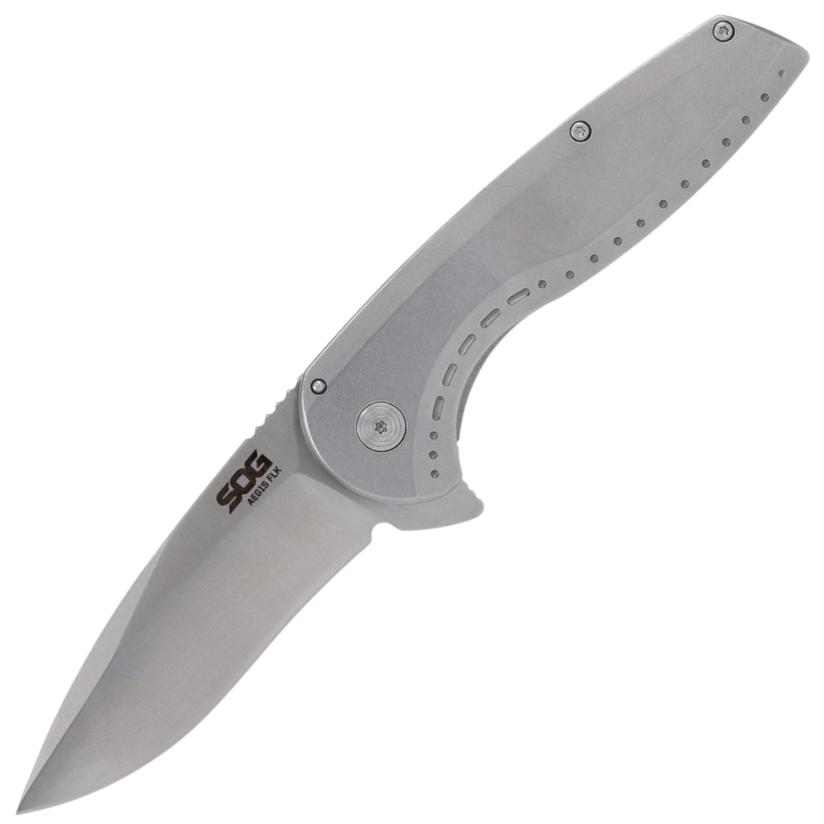 SOG AEGIS FLK 2.0 DROP POINT, 440c, Framelock SOG-14-41-03-43