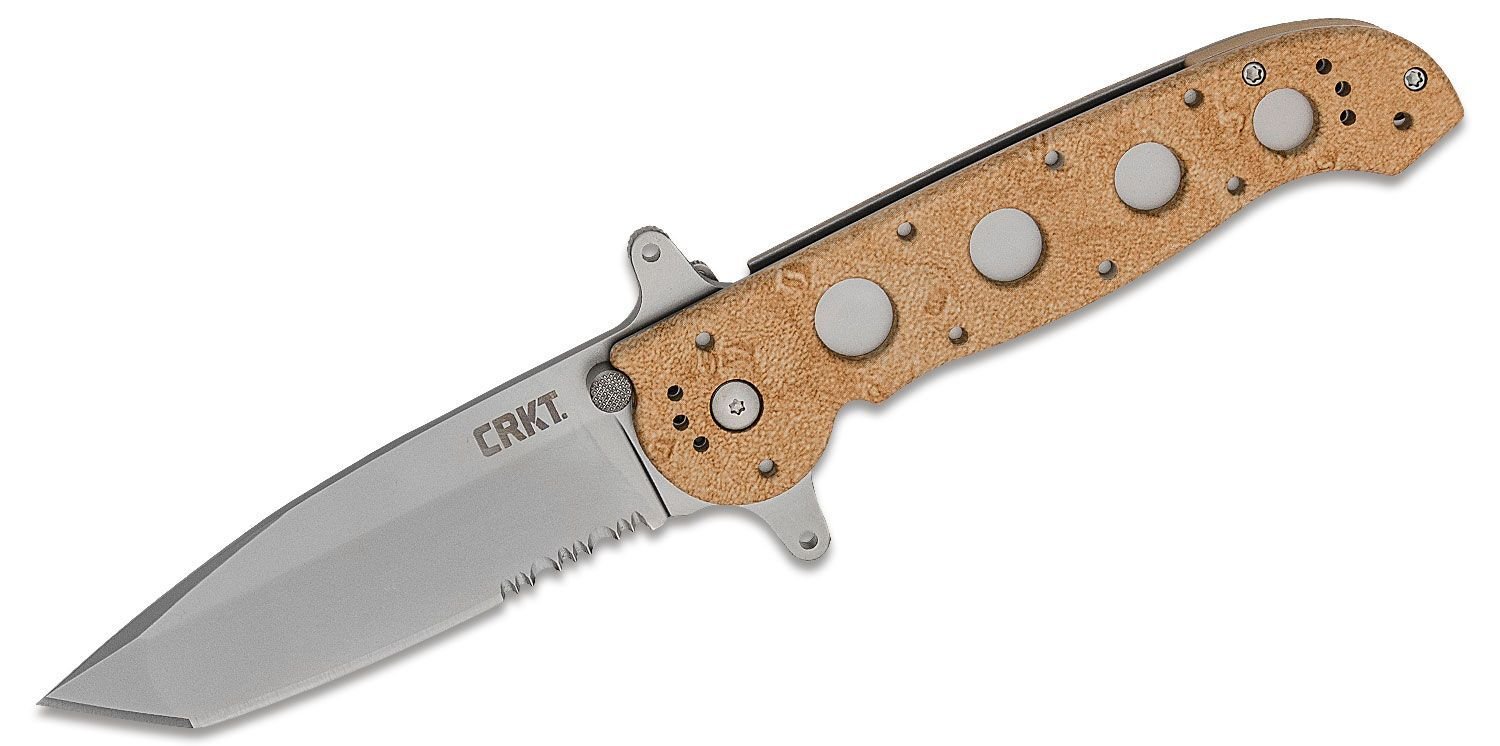 CRKT M16® - 14ZSF TANTO DESERT TAN Z ZĄBKOWANIEM TRIPLE POINT™ CR-M16-14ZSF
