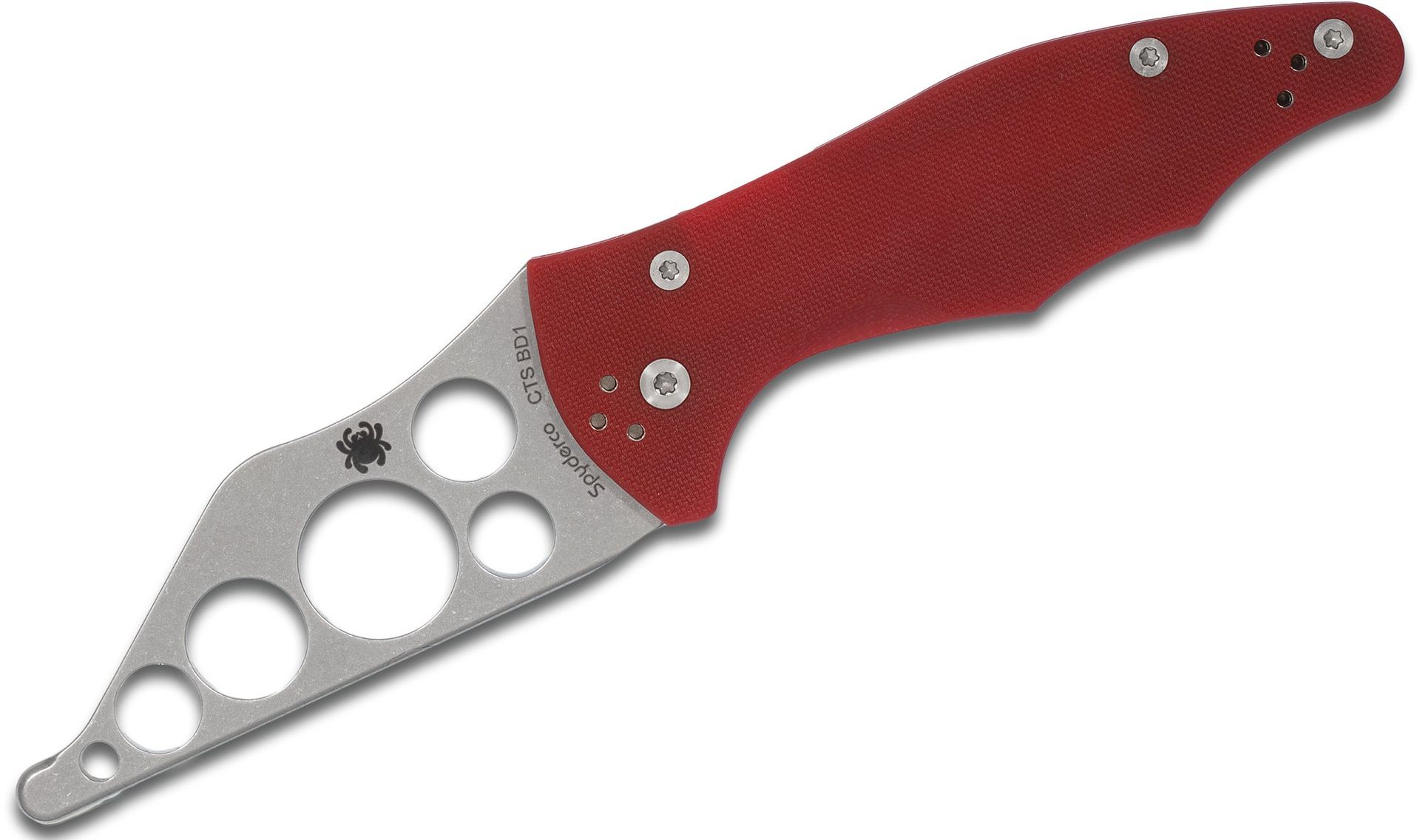 Spyderco Yojimbo 2 G-10 Czerwony Trener C85TR2