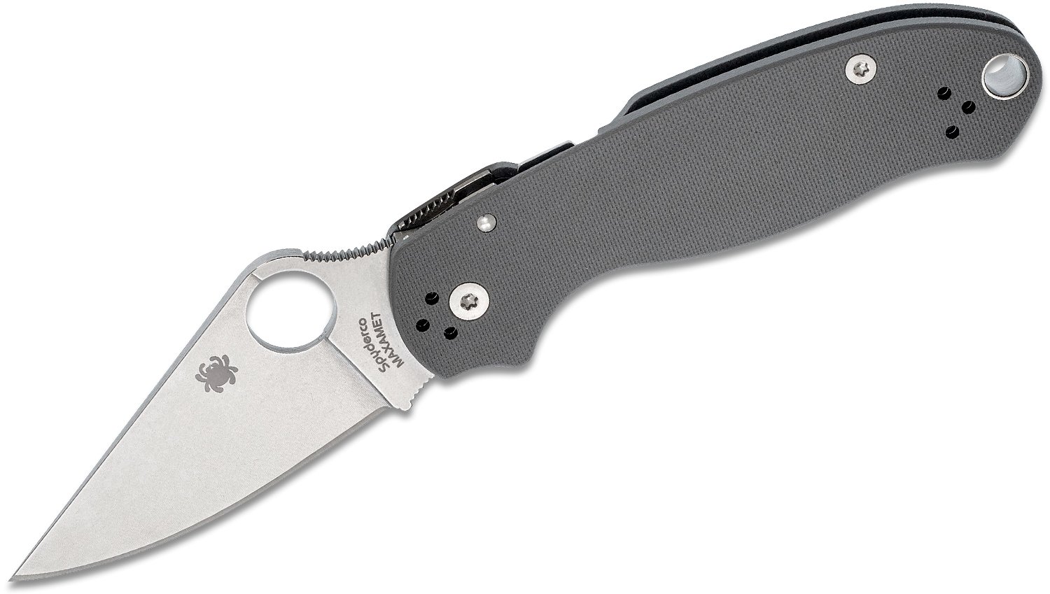 Spyderco Para 3 G-10 Ciemnoszary Maxamet C223GPDGY