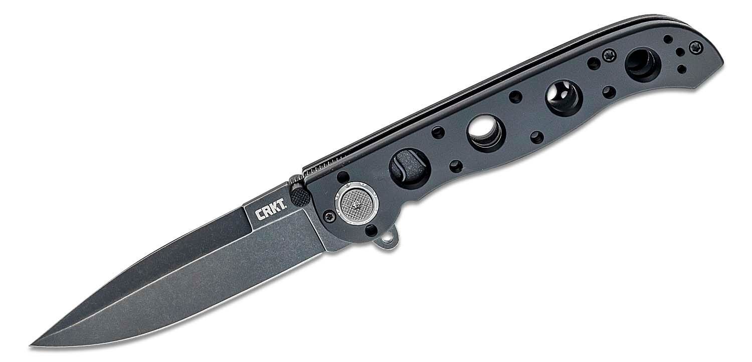 CRKT M16®-03DB CZARNA GŁOWNIA W KSZTAŁCIE WŁÓCZNI Z BLOKADĄ DEADBOLT CR-M16-03DB