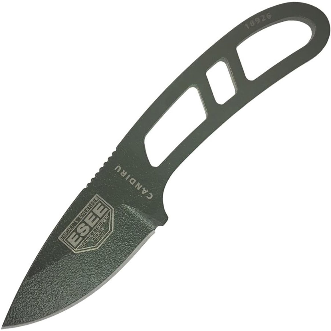 ESEE OD Candiru, Czarna Formowana Pochwa z Zestawem CAN-OD-KIT-E