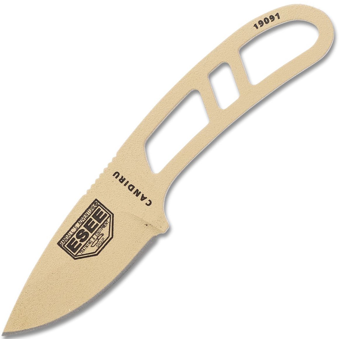ESEE DT Candiru, Czarna Formowana Pochwa z Zestawem CAN-DT-KIT-E