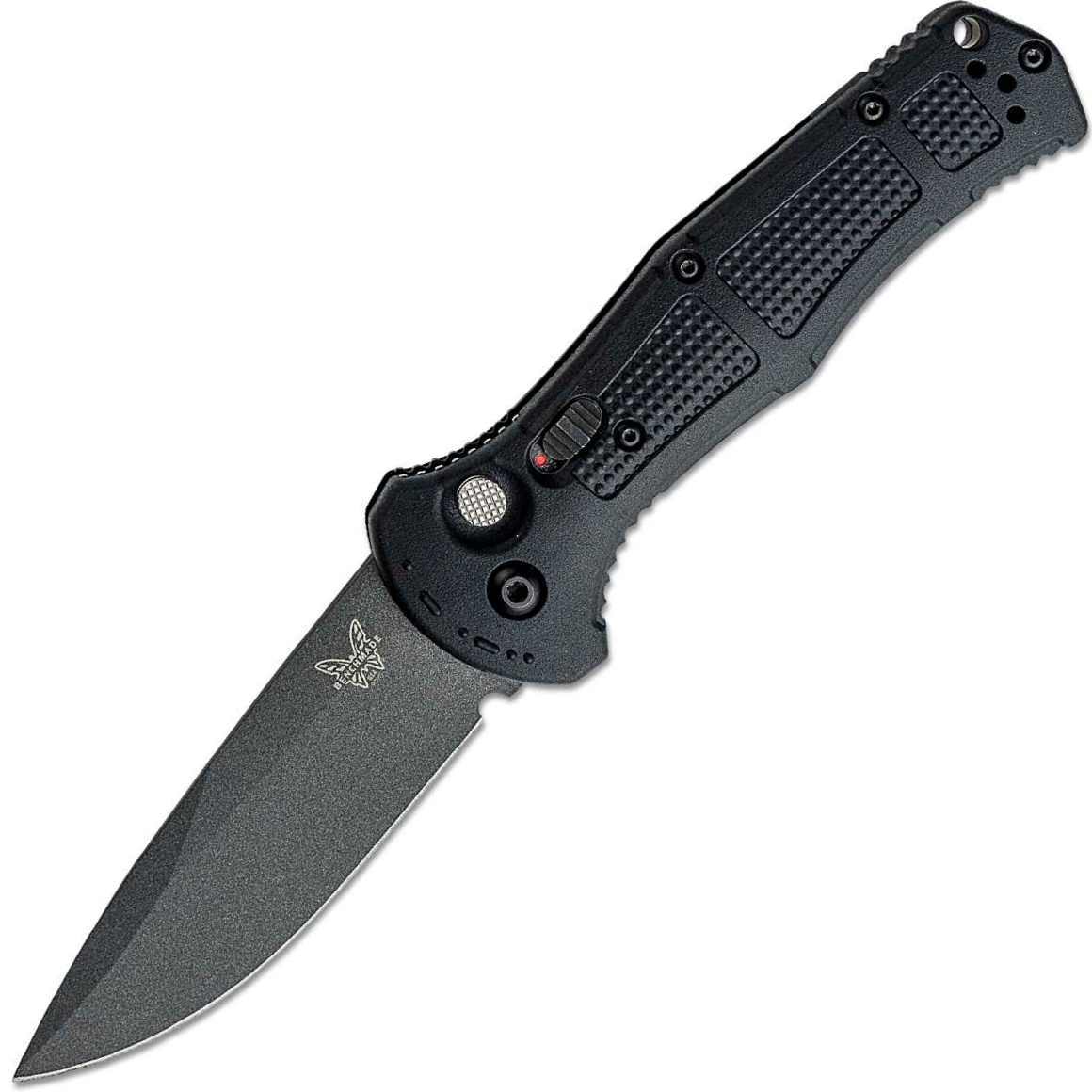 BENCHMADE Claymore, AUTO Składany, Czarny CPM-D2, Czarny Grivory, 9070BK