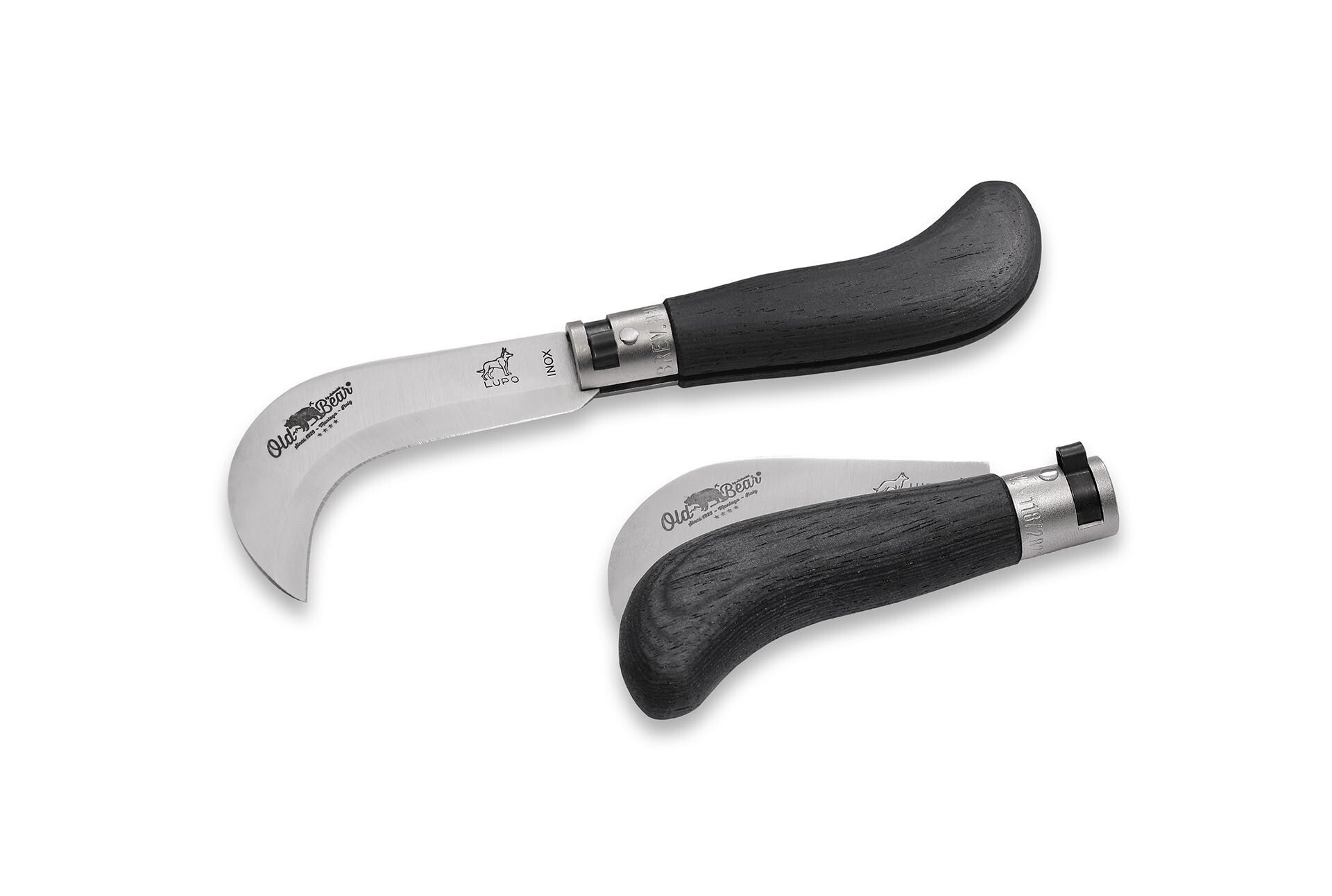 OLD BEAR® PRUNING - STAL NIERDZEWNA, CZARNA RĘKOJEŚĆ LAMINOWANA S 9747/17_MNK
