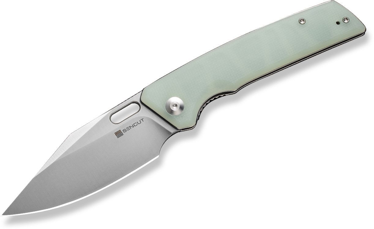 Sencut GlideStrike Natural Coarse G10 RękojeśćSatinowane Wykończenie Ostrza 9Cr18MoVLiner Lock S2301