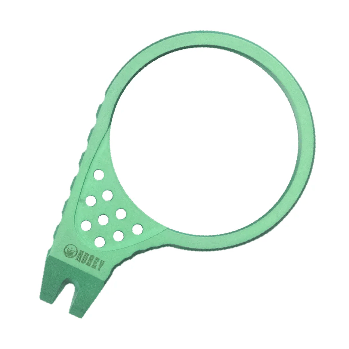 KUBEY Finger Ring Pry Bar Zielony Tytan Pary Par KU410C