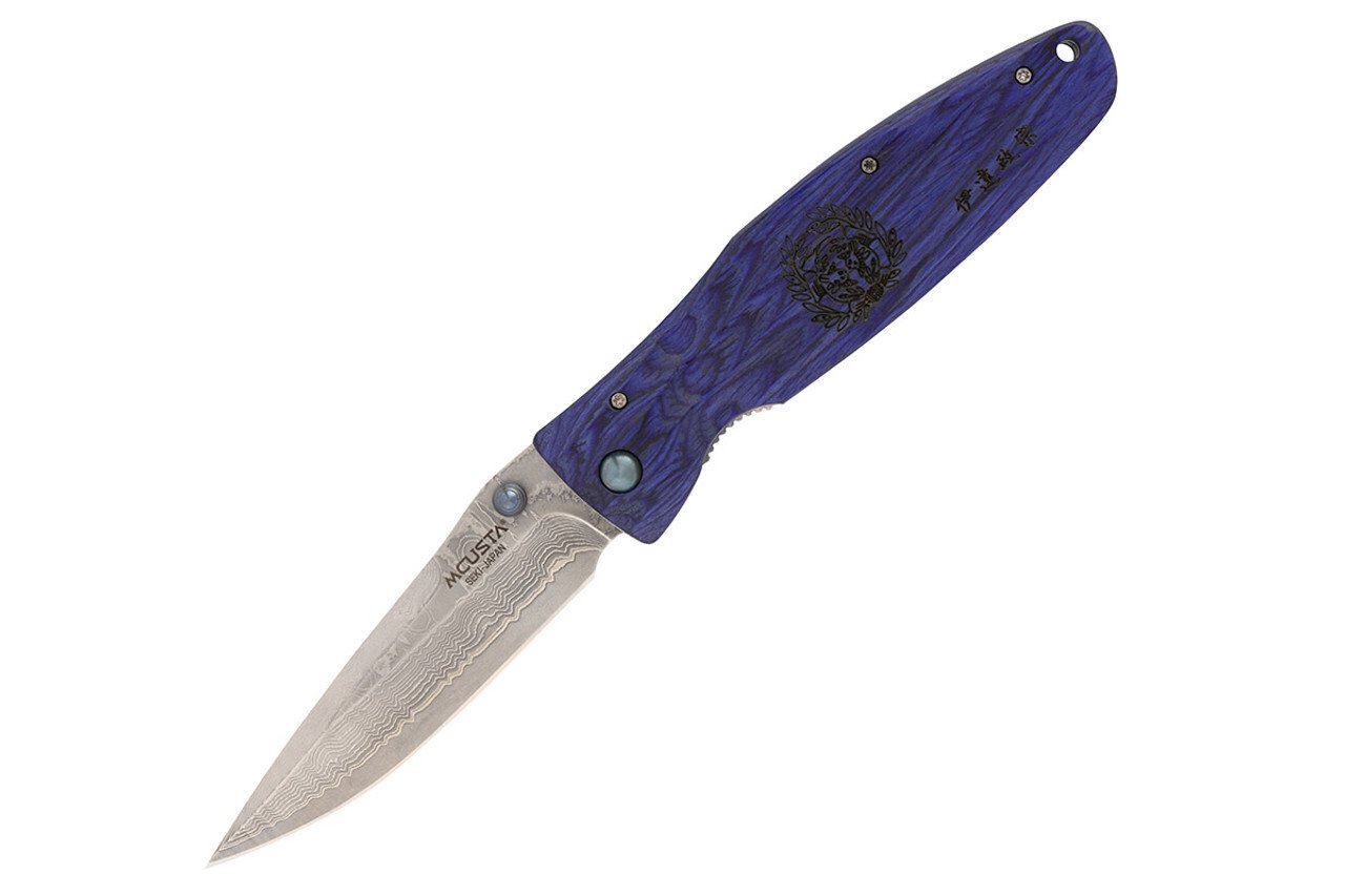 Mcusta MC-186D Sengoku Date Masamune Ostrze z Damastu z VG-10