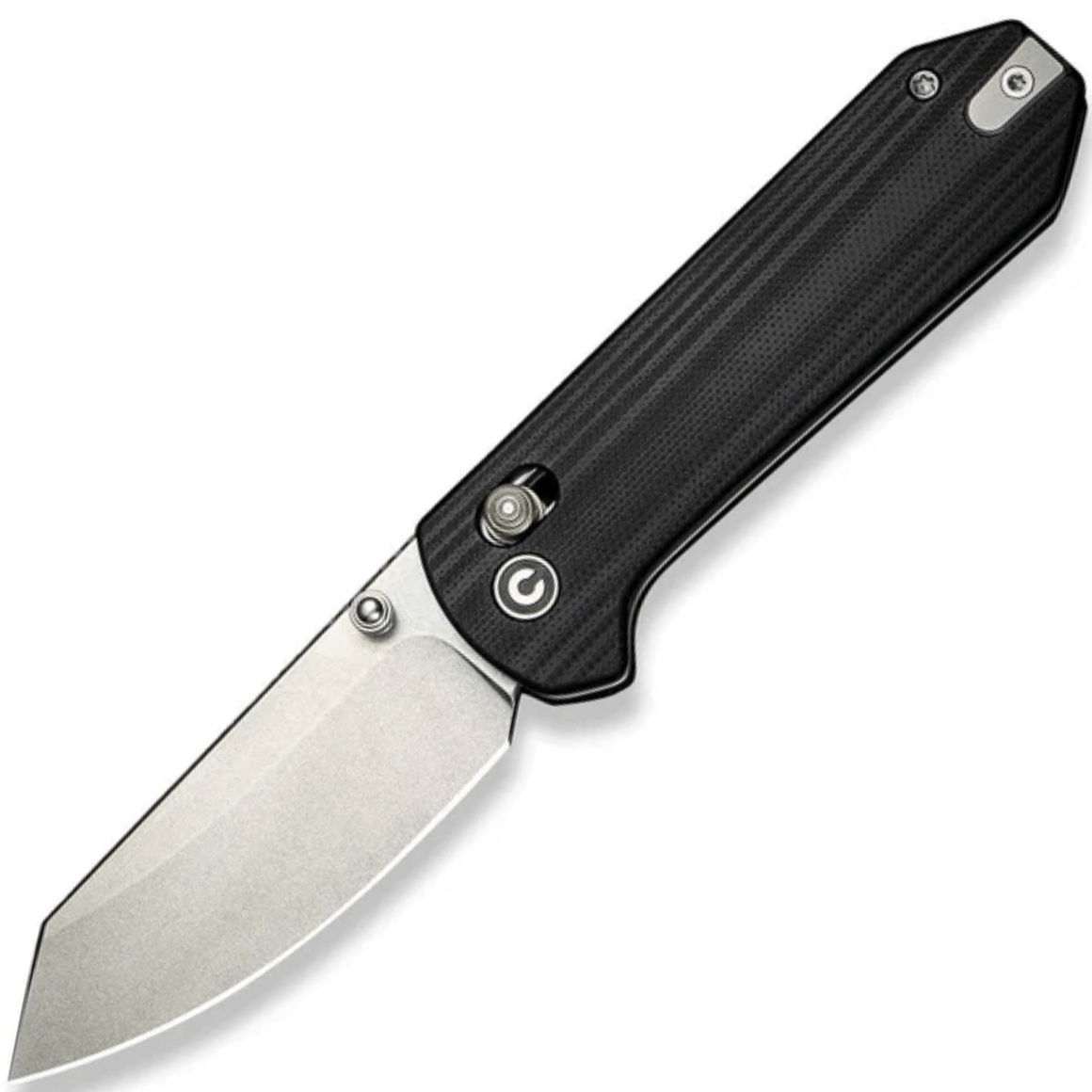 CIVIVI Czarna Rękojeść G10 Ostrze Stonewashed 14C28N Blokada Crossbar C23073-1