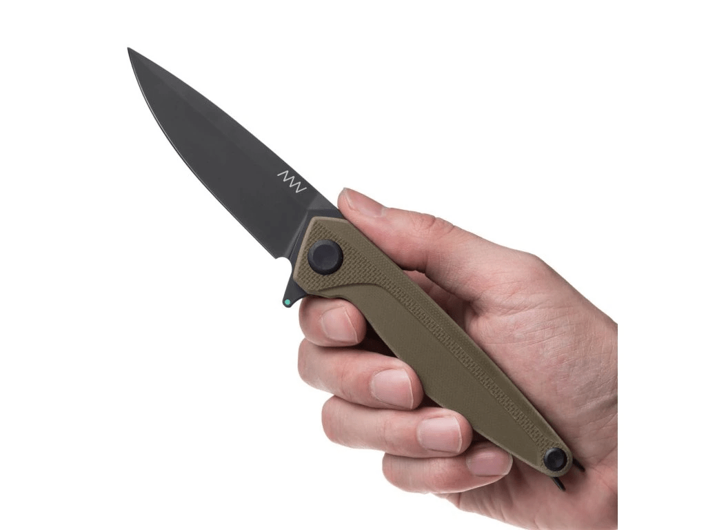 ANV KNIVES Z300 - SLEIPNER, G10, LINERLOCK, GŁADKA KRAWĘDŹ ANVZ300-057