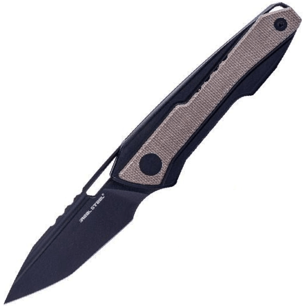 Real Steel Bullet S35VN Tytan & Inkrustacja RE-5221GM