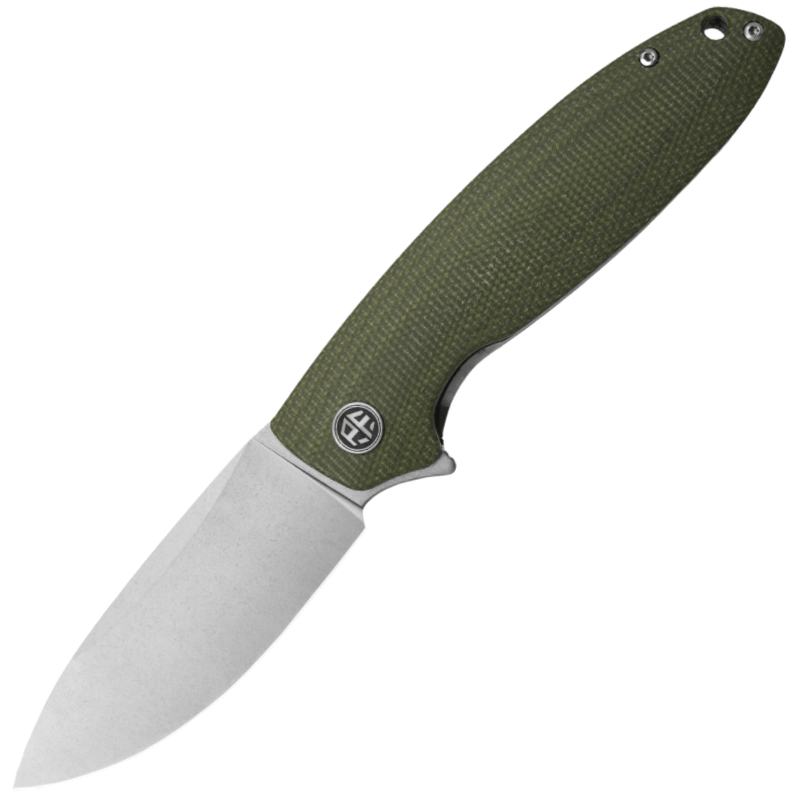 Petrified Fish PFB01 Terra Stonewashed D2 Zielona Micarta PFB01GRMW
