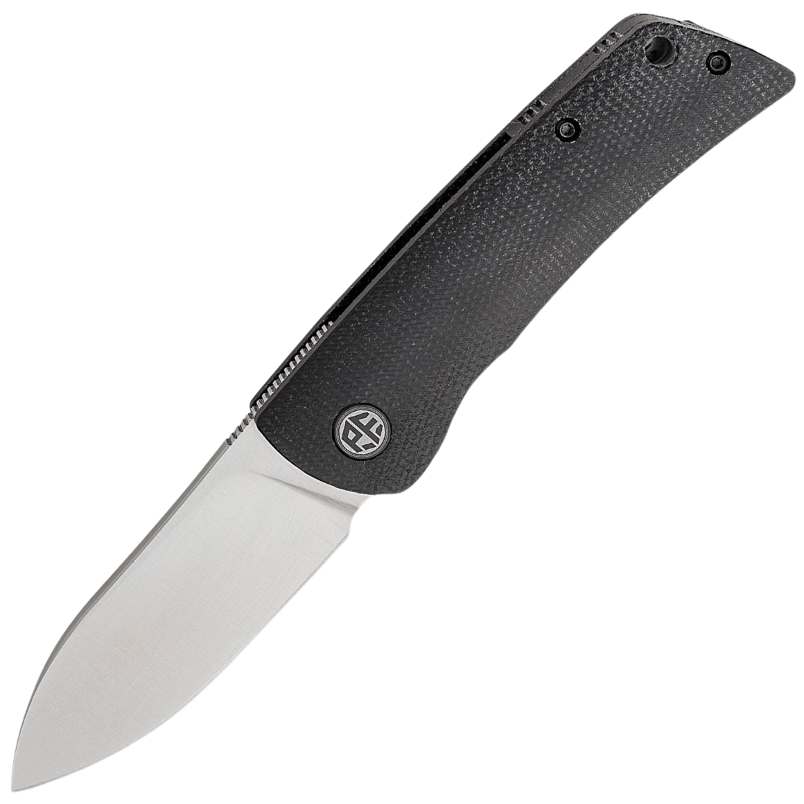 Petrified Fish PFE05S Flavorist Satin K110 Czarna Micarta PFE05SDMS