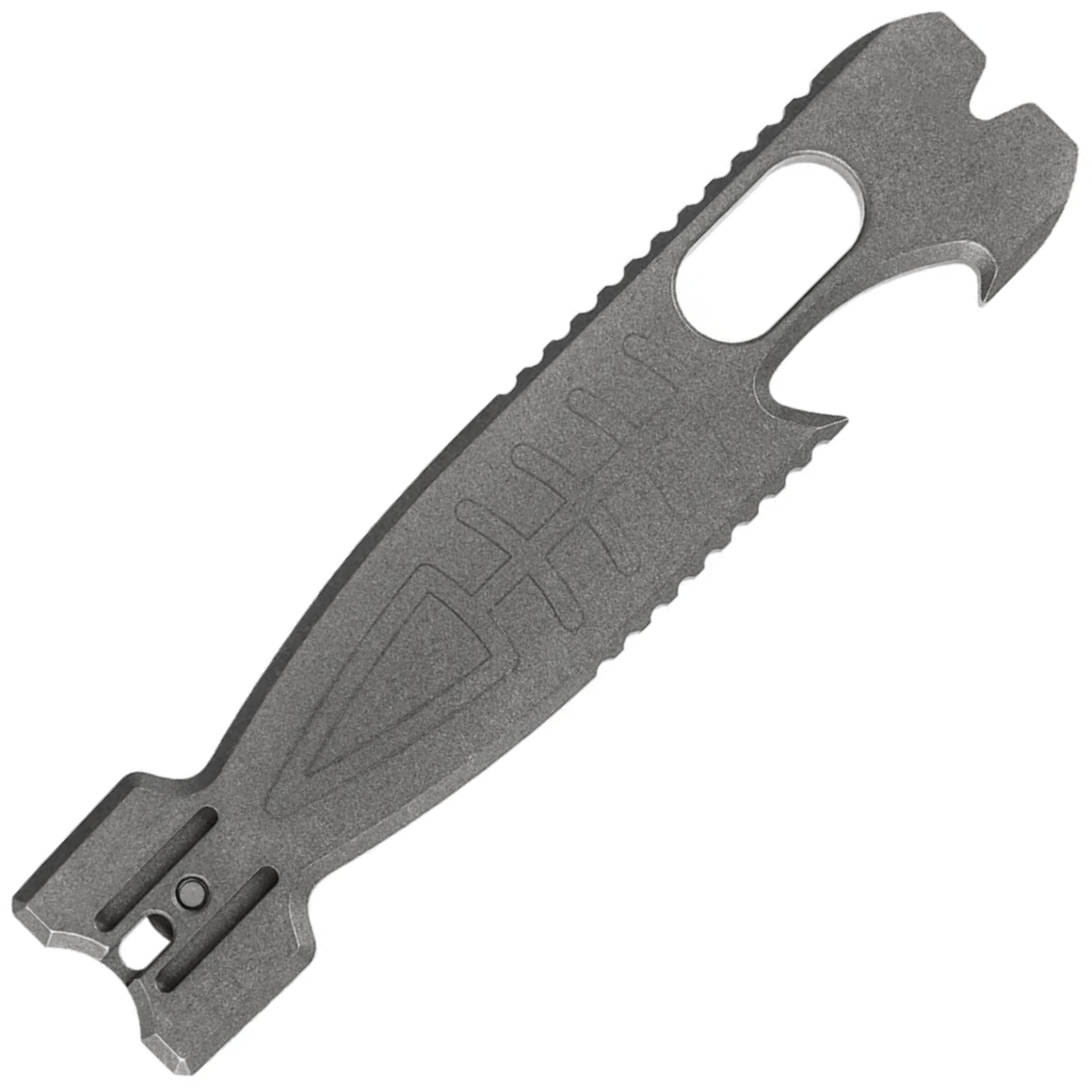Vosteed Shark Bomb Prybar - Szary Tytanowy Prybar X0119