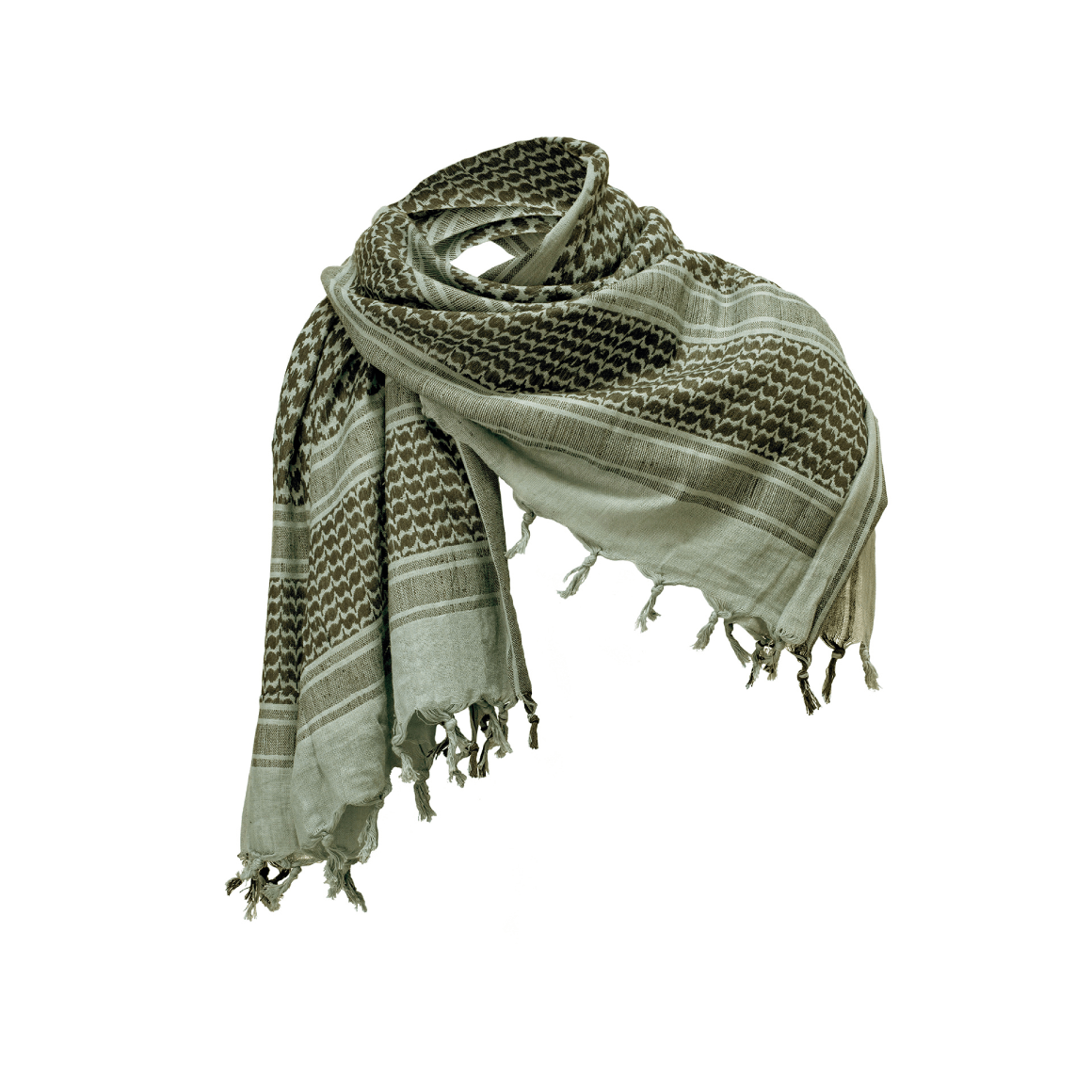 DEFCON 5 Afgański Shamag 100% Bawełna OD ZIELONY