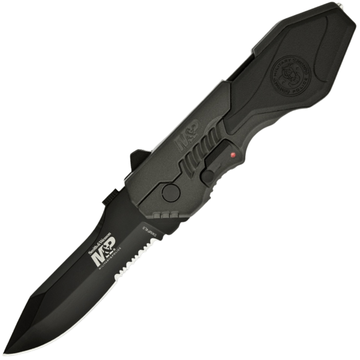 M&P M.A.G.I.C Wspomagany Klips Ząbkowany Szary Duży- Pudełko SWMP4LS