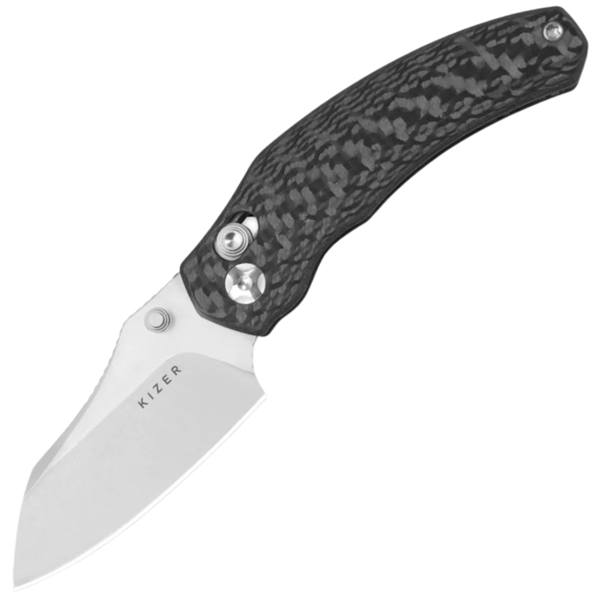 Kizer Mini Bulldog S45VN Włókno Węglowe Ki3672SA3