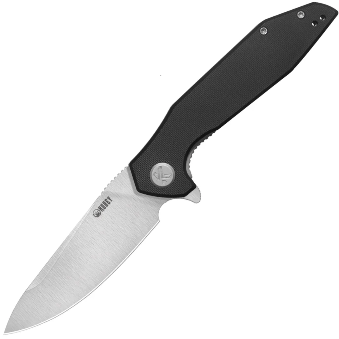 Kubey Nova Czarny G10, Satyna 14C28N KU117L