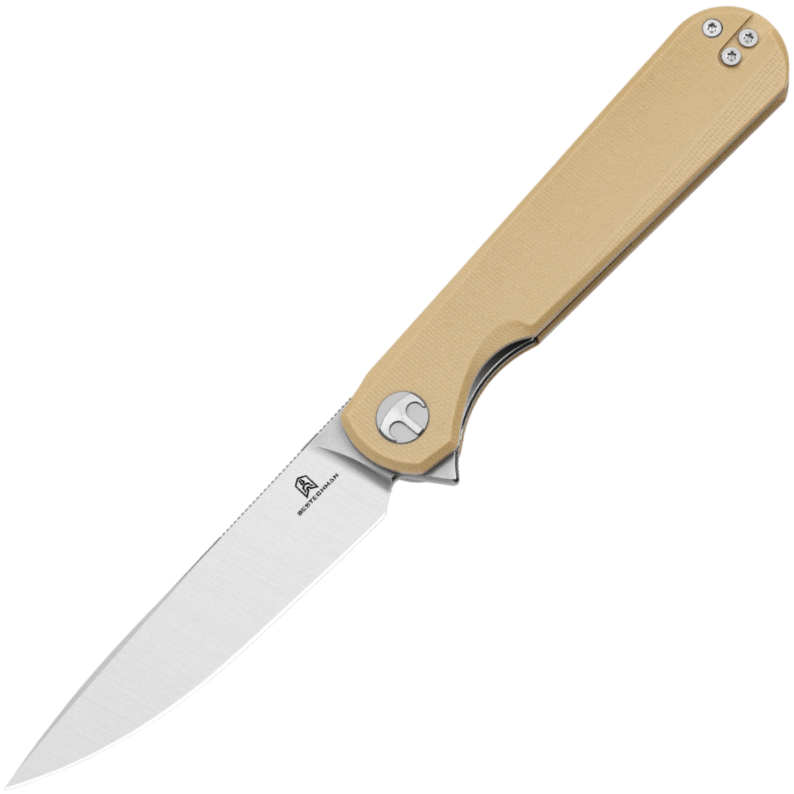 Bestechman FLICK-Satyna+ Stonewash-D2-G10-Khaki BMK13C