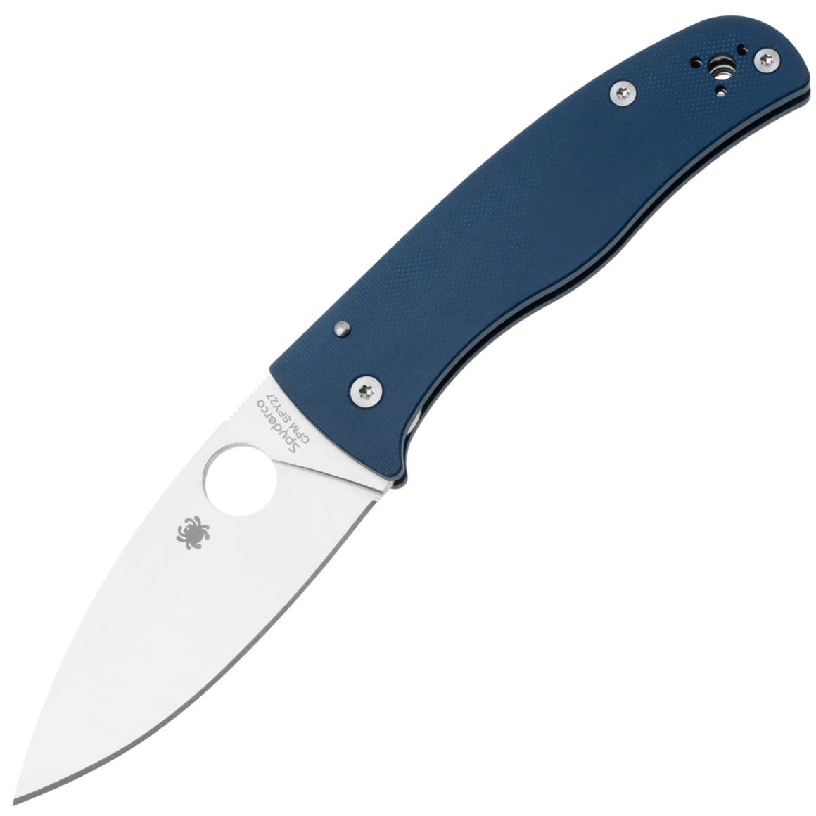Spyderco BODACIOUS, CPM SPY27, KOBALTOWY NIEBIESKI G-10 C263GPCBL