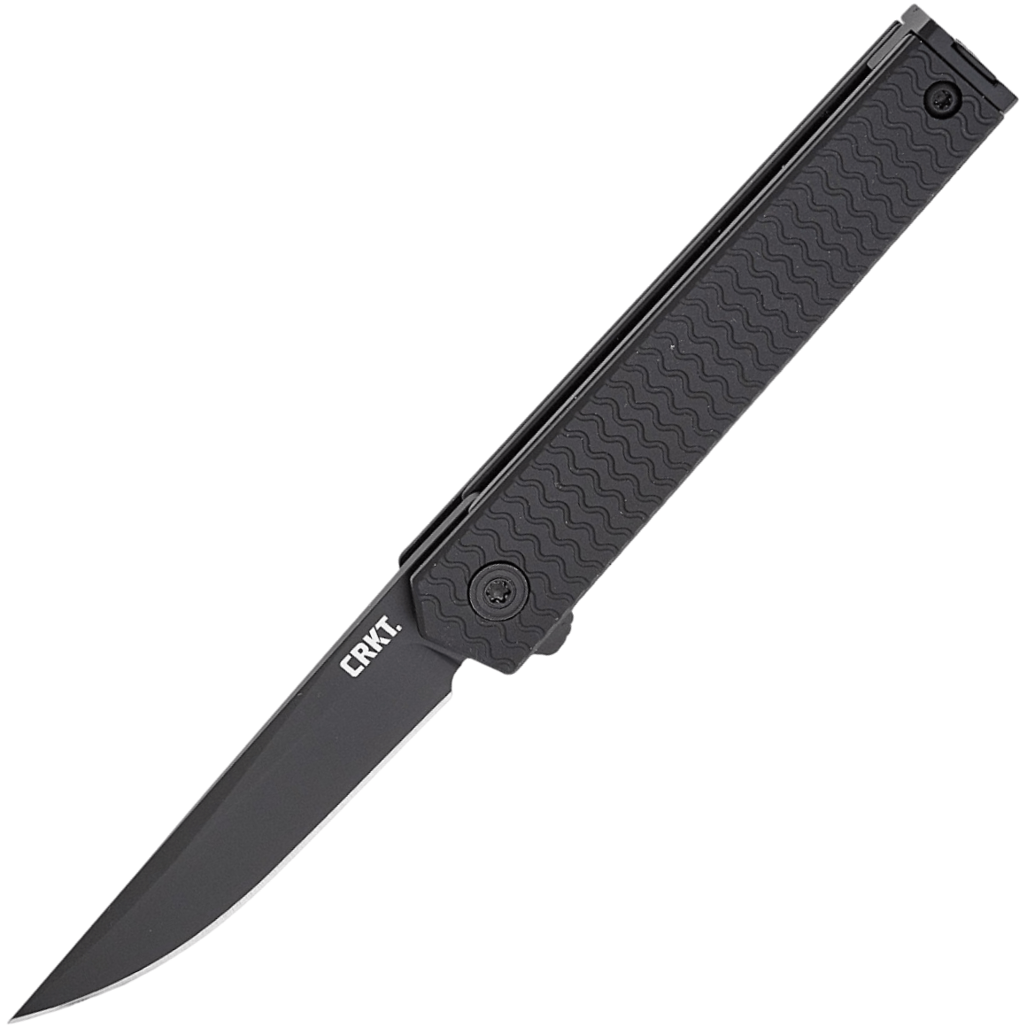 CRKT CEO Microflipper Czarny Drop Point 7081D2K