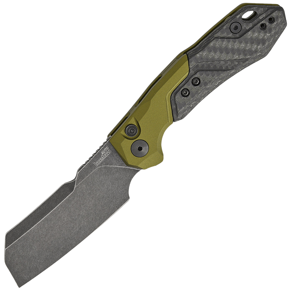 Kershaw AUTO LAUNCH 14 - ALUM OL CF OL/BW K-7850OLBW