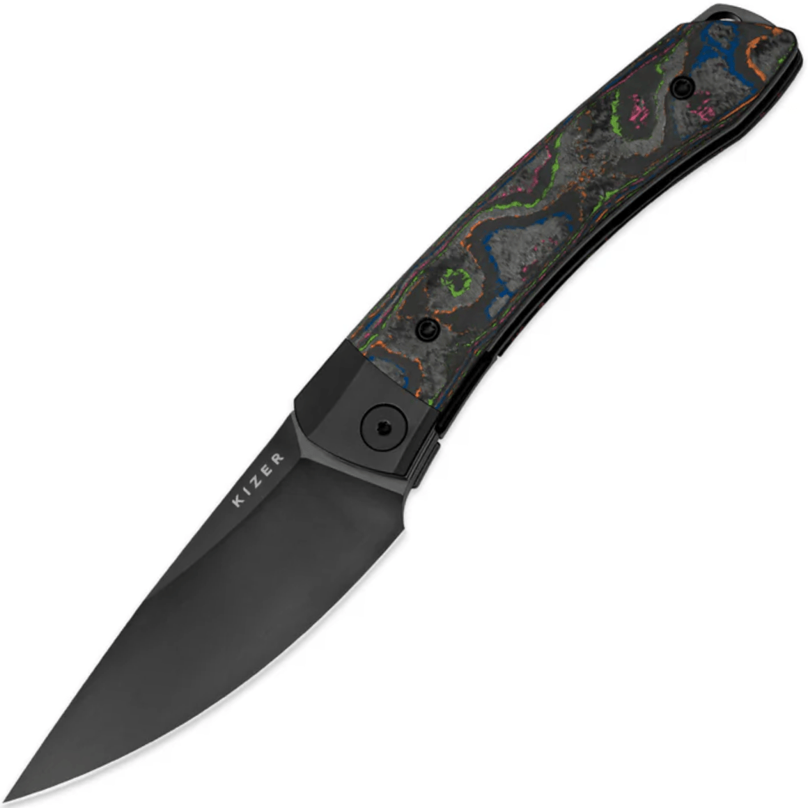 Kizer Mini Momo S35VN Tytan+Camo Carbon 80‘s Ki3663A2