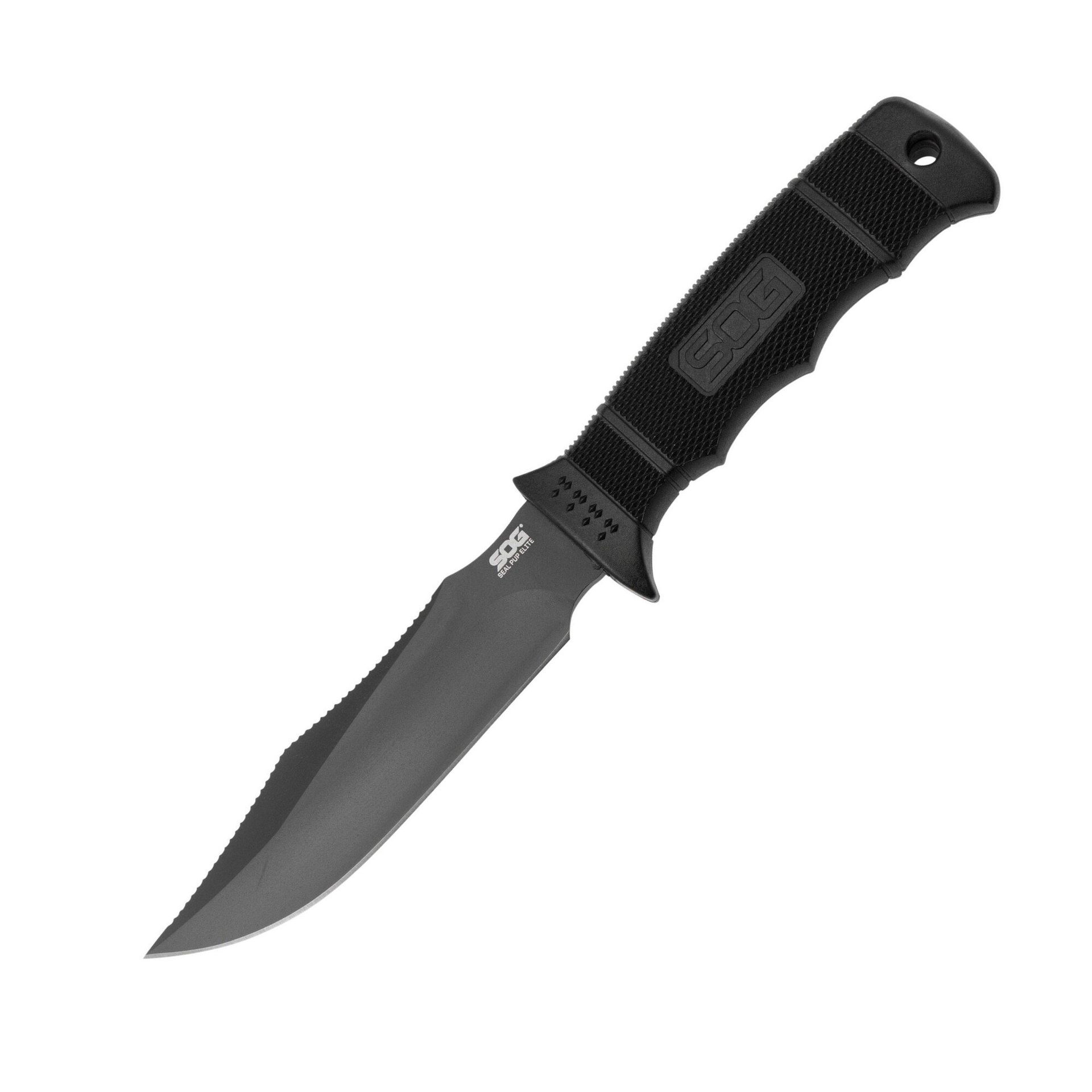 SOG SEAL PUP ELITE - NYLONOWA POCHWA - CZARNY TINI, GŁADKA KRAWĘDŹ SOG-E37SN-CP