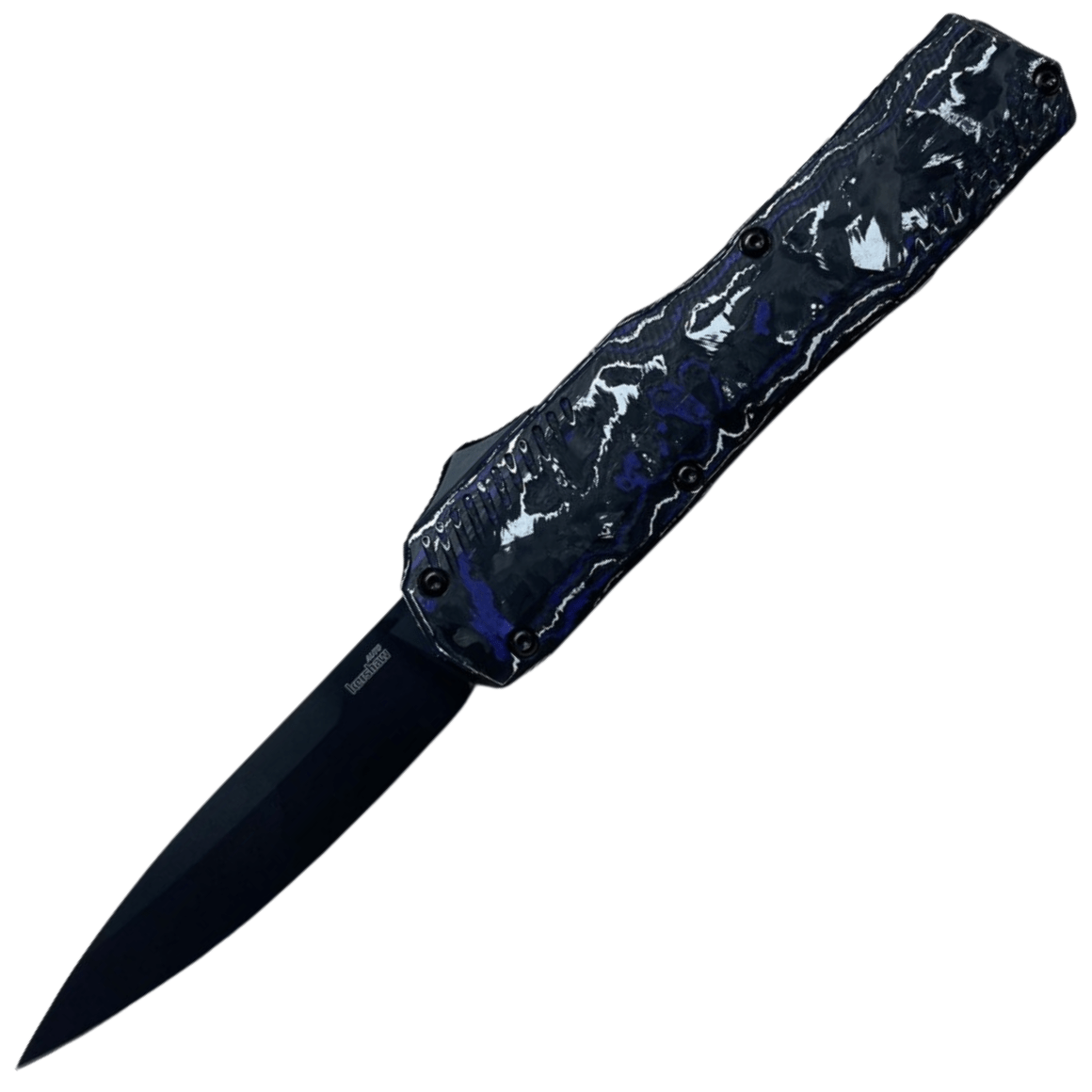 Kershaw LIVEWIRE - ALUM BLK MMC CF PURWHT/MAGNACUT BLK K-9000PURCF