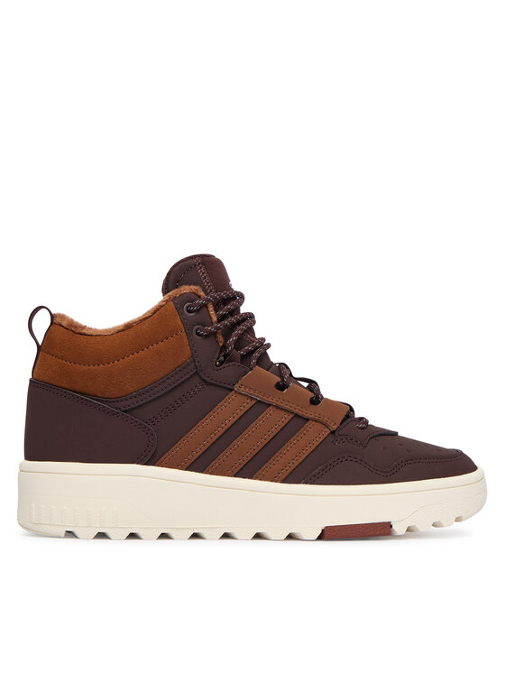 adidas Sneakersy Hoops 4.0 Mid JQ5364 Brązowy