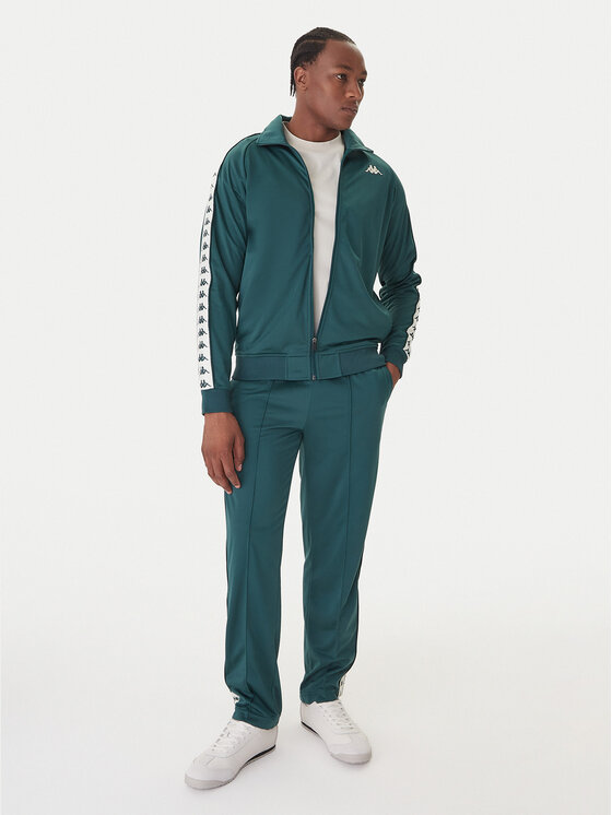 Kappa Dres 3500060 Zielony Regular Fit