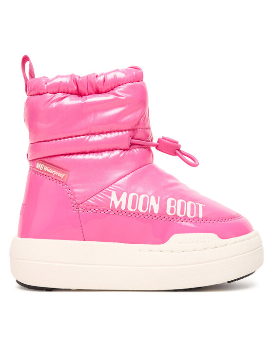 Moon Boot Śniegowce Jr Park Tube Mid Glitter Wp 80D3440110 Różowy