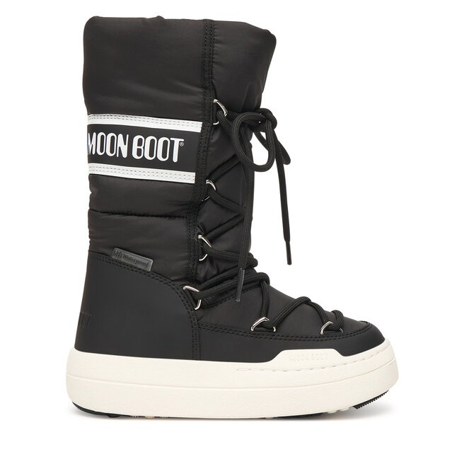 Śniegowce Moon Boot Jr Park Tube Lace wp 80D3440130 S Czarny