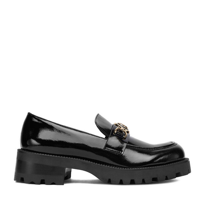 Loafersy Eva Minge EO-MOCCA-01 Czarny