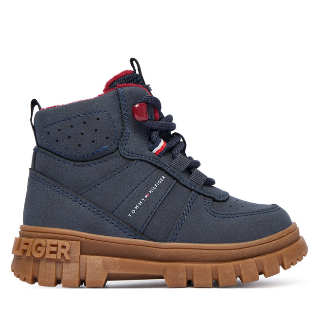 Trzewiki Tommy Hilfiger T1X5-34127-1696800 Granatowy