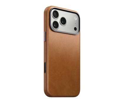 Nomad Traditional Leather Case do iPhone 17 Pro Max MagSafe tan-c