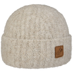Czapka Beanie Ines Bouclé Soft by Chillouts, jasnobeżowy, One Size