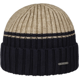 Czapka Beanie Twotone Soft by Chillouts, beżowy, One Size