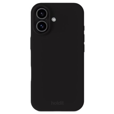 Etui HOLDIT Silicone Case do Apple iPhone 17 Czarny