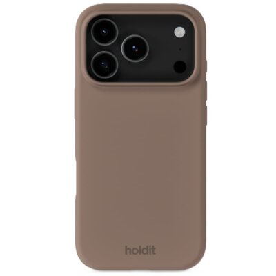 Etui HOLDIT Silicone Case do Apple iPhone 17 Pro Max Jasnobrązowy