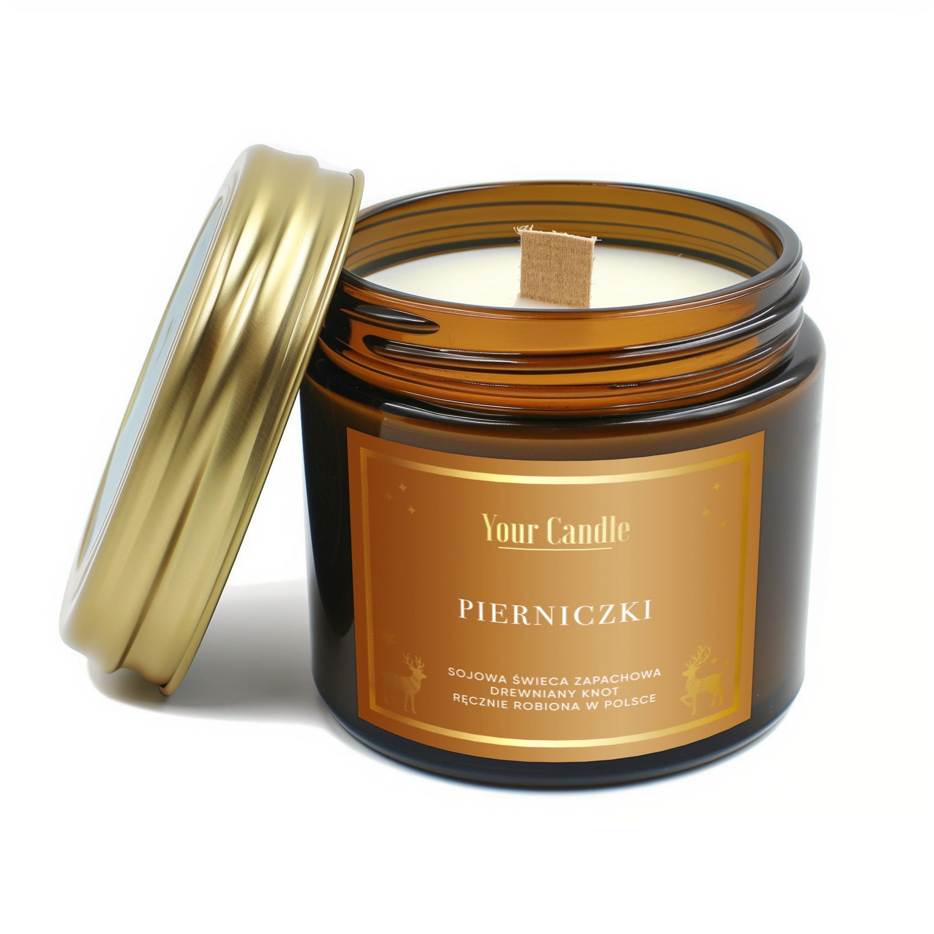 Your Candle Pierniczki, świeca sojowa, 120 ml