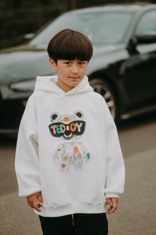 Bluza oversize Funky Teddy