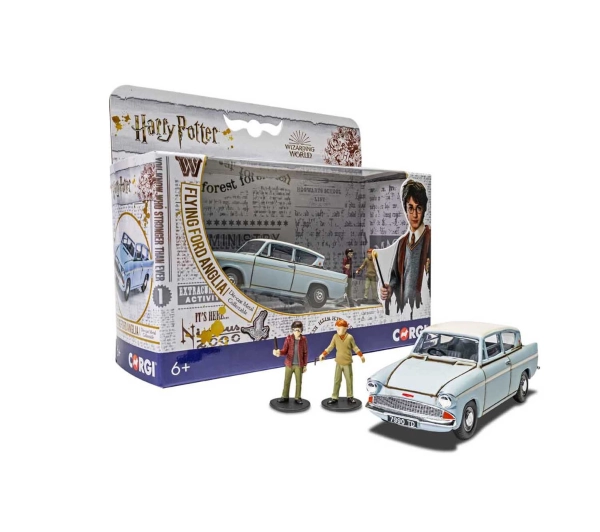 Corgi Harry Potter Zaczarowany Ford Anglia z figurkami